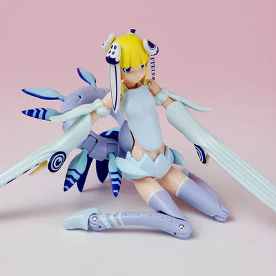 Busou Shinki Vol.4 Flower Model MMS Zyrdaryaㅤ – Gantaku – ActionFigure Brasil — close
