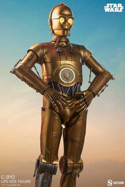 C-3PO - LIMITED EDITION – Sideshow Collectibles – ActionFigure Brasil — close