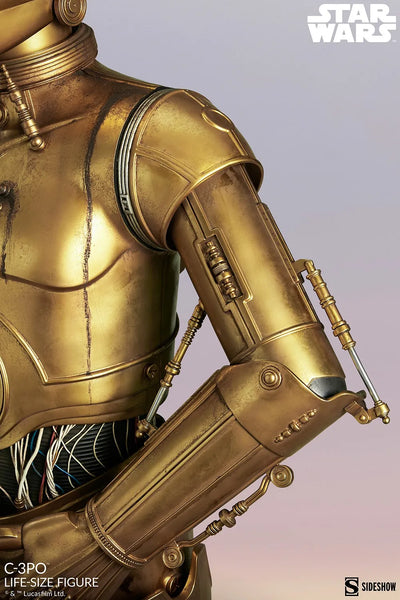 C-3PO - LIMITED EDITION – Sideshow Collectibles – ActionFigure Brasil — com base expositora