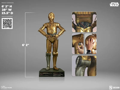 C-3PO - LIMITED EDITION – Sideshow Collectibles – ActionFigure Brasil — embalagem