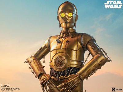 C-3PO - LIMITED EDITION – Sideshow Collectibles – ActionFigure Brasil — iluminação de estúdio