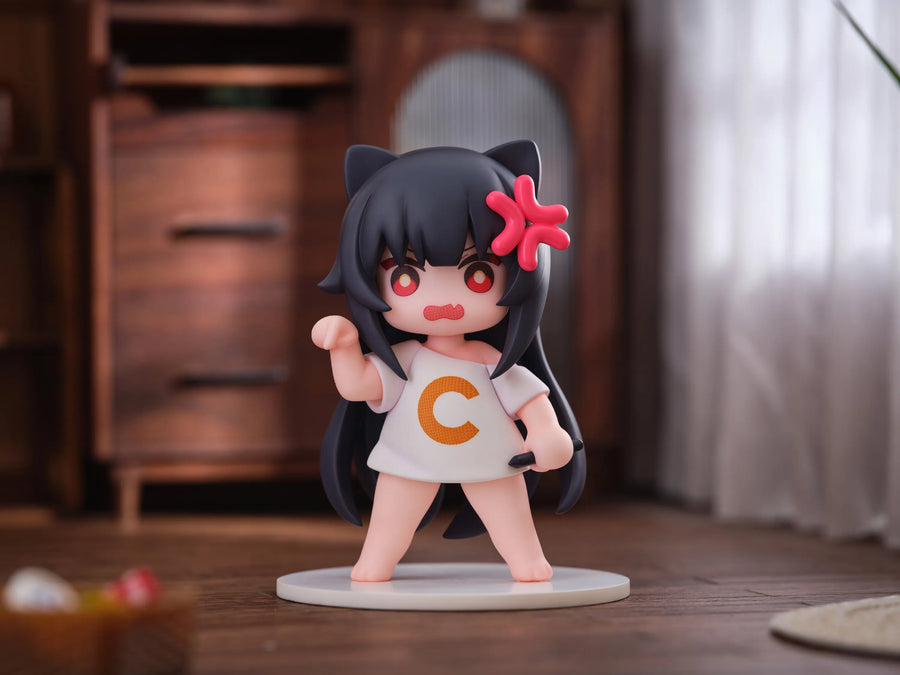 C-chan - Cat Girl - Stamp Series 