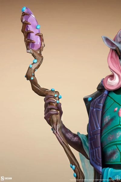 Caduceus Clay - Mighty Nein - LIMITED EDITION – Sideshow Collectibles – ActionFigure Brasil — com base expositora