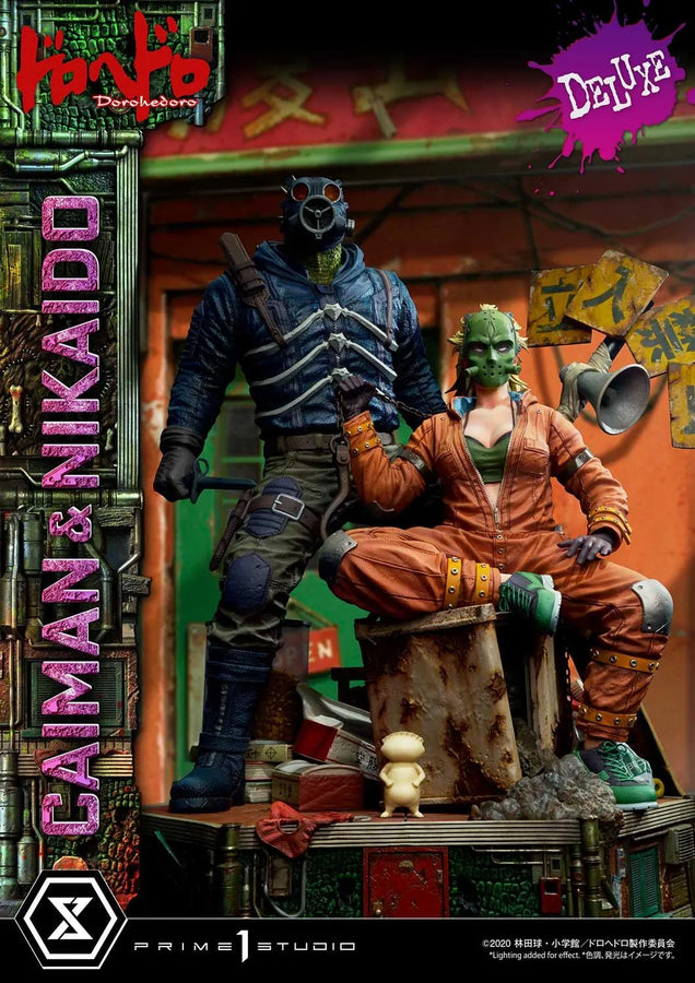 Caiman & Nikaido (Deluxe Version) Dorohedoro – Prime1Studio – ActionFigure Brasil