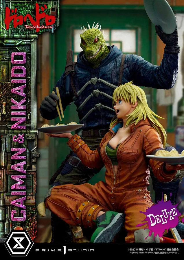 Caiman & Nikaido (Deluxe Version) Dorohedoro – Prime1Studio – ActionFigure Brasil