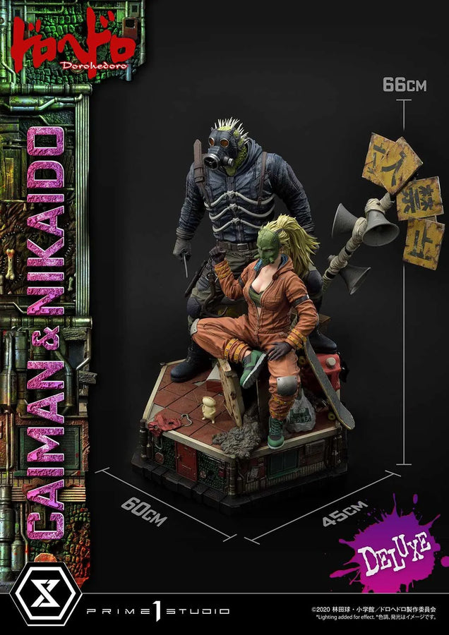 Caiman & Nikaido (Deluxe Version) Dorohedoro – Prime1Studio – ActionFigure Brasil