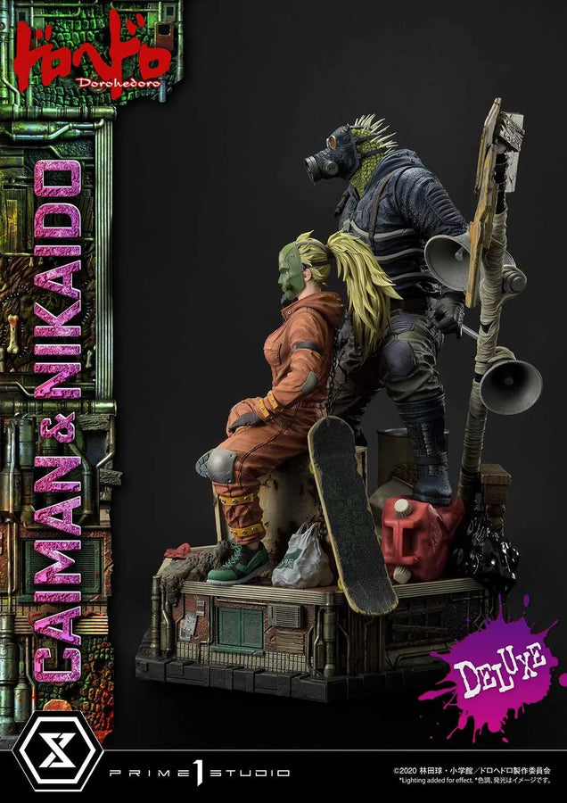 Caiman & Nikaido (Deluxe Version) Dorohedoro – Prime1Studio – ActionFigure Brasil