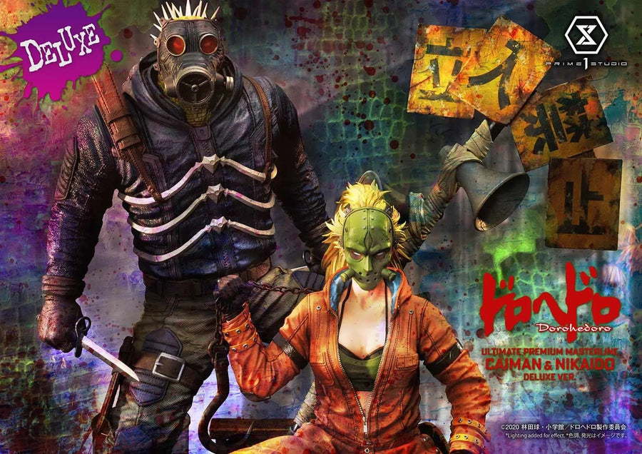 Caiman & Nikaido (Deluxe Version) Dorohedoro – Prime1Studio – ActionFigure Brasil
