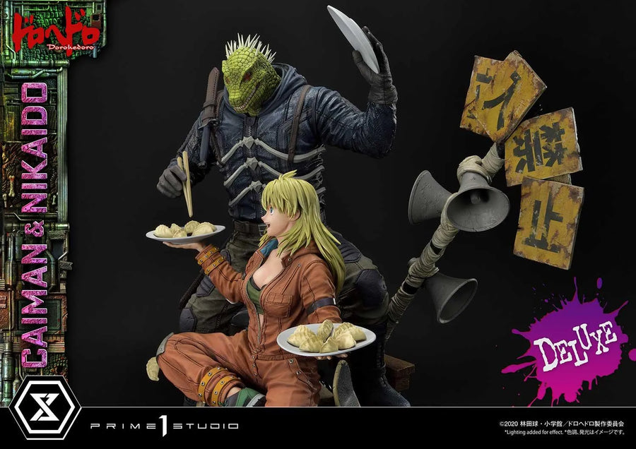 Caiman & Nikaido (Deluxe Version) Dorohedoro – Prime1Studio – ActionFigure Brasil