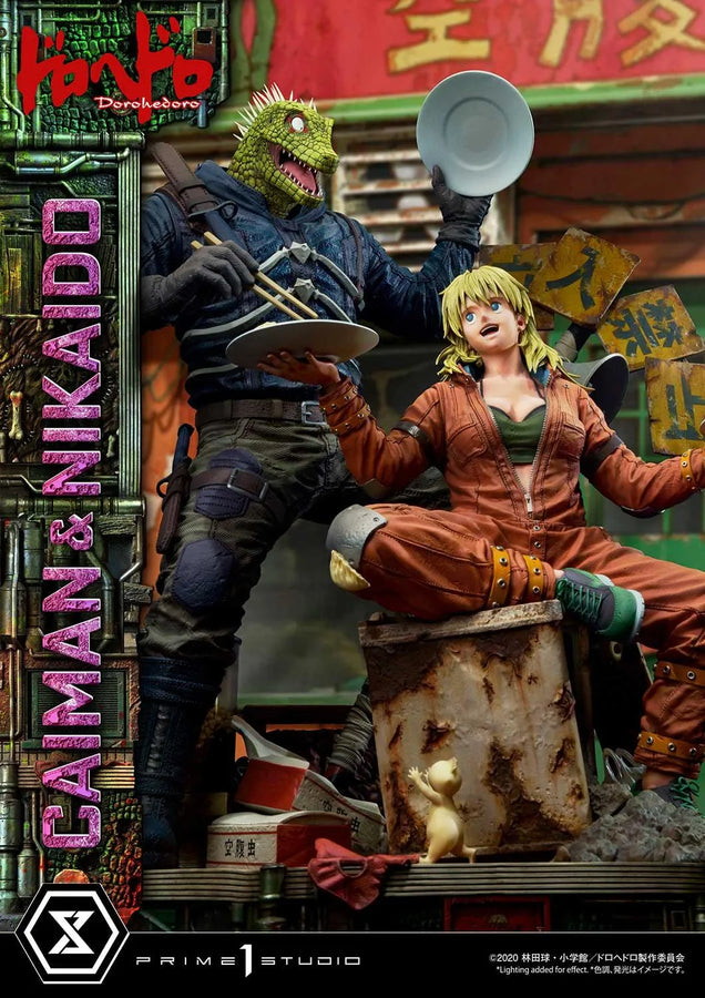 Caiman & Nikaido (Regular Version) Dorohedoro – Prime1Studio – ActionFigure Brasil