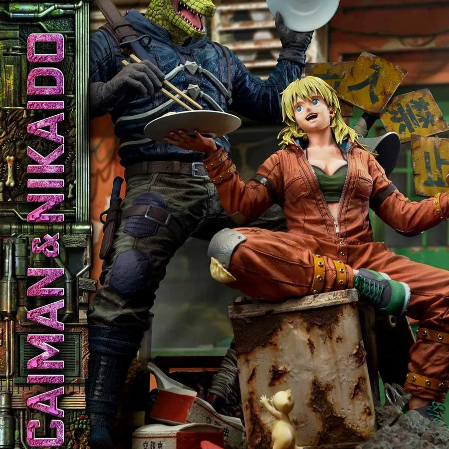 Caiman & Nikaido (Regular Version) Dorohedoro – Prime1Studio – ActionFigure Brasil