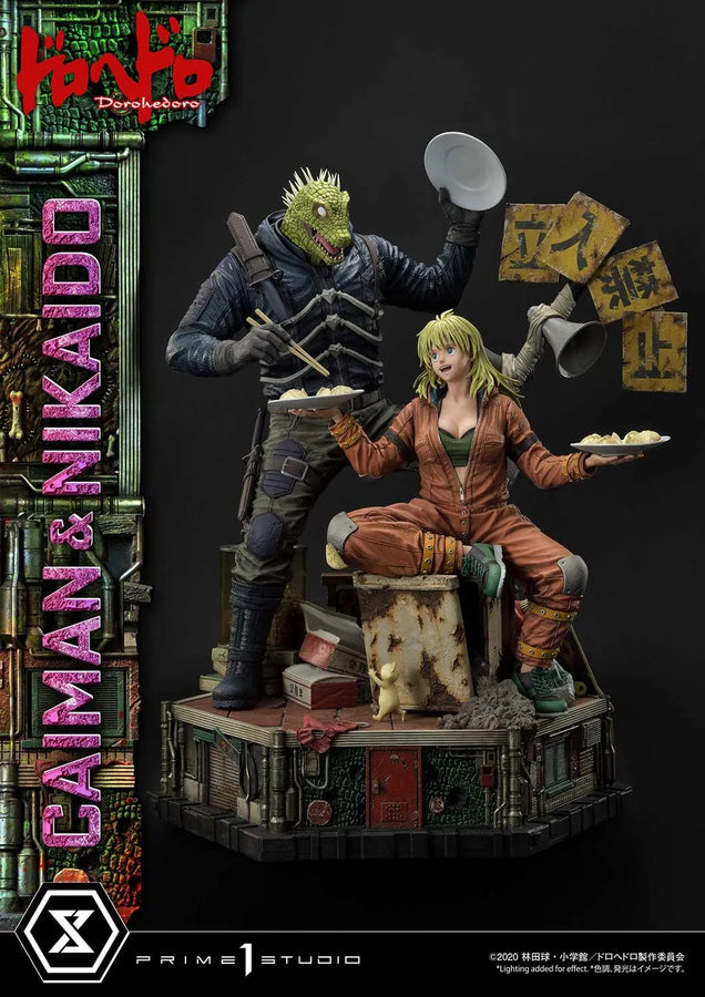 Caiman & Nikaido (Regular Version) Dorohedoro – Prime1Studio – ActionFigure Brasil