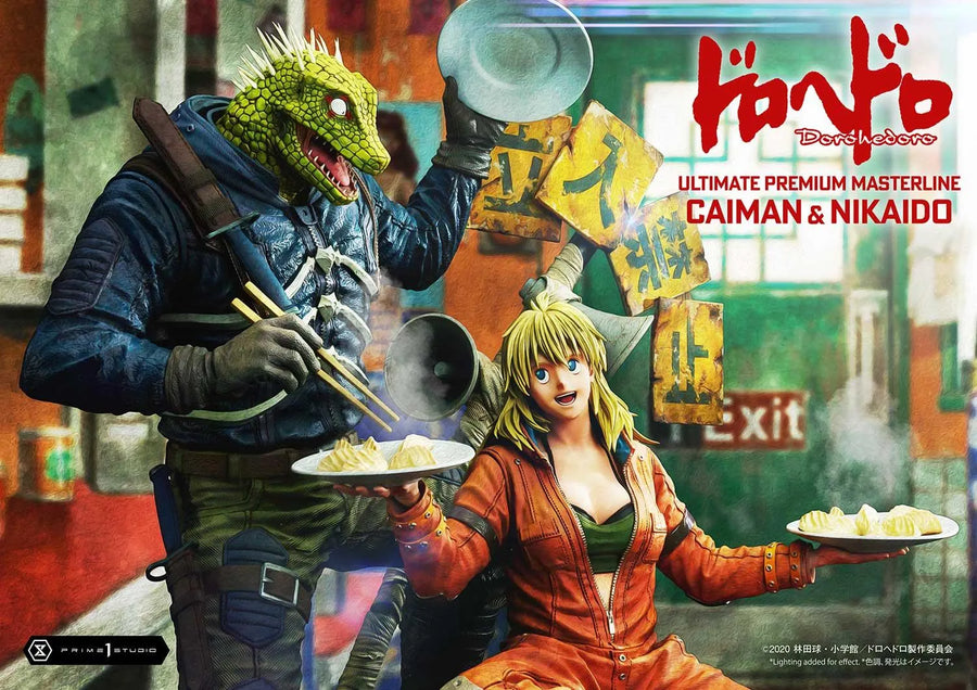 Caiman & Nikaido (Regular Version) Dorohedoro – Prime1Studio – ActionFigure Brasil