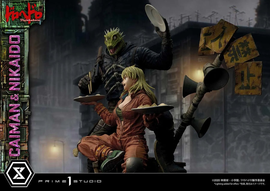 Caiman & Nikaido (Regular Version) Dorohedoro – Prime1Studio – ActionFigure Brasil