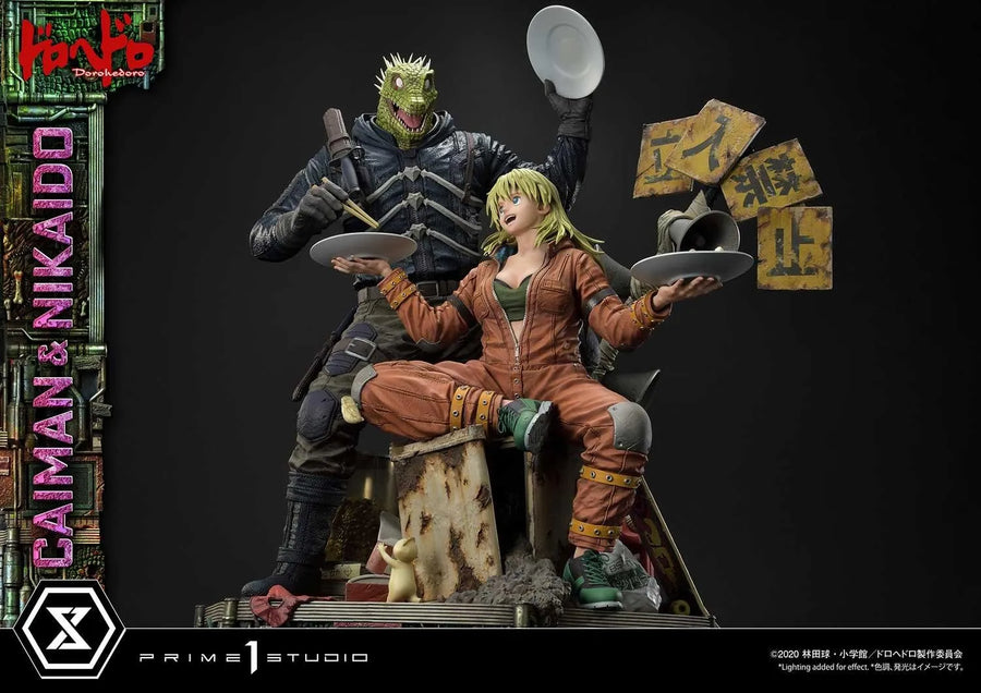 Caiman & Nikaido (Regular Version) Dorohedoro – Prime1Studio – ActionFigure Brasil