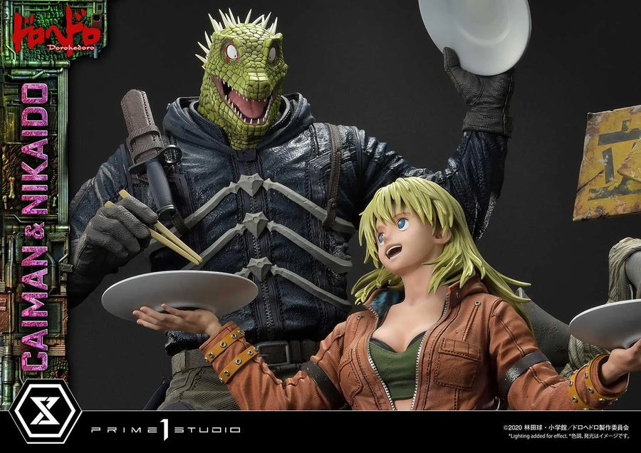Caiman & Nikaido (Regular Version) Dorohedoro – Prime1Studio – ActionFigure Brasil