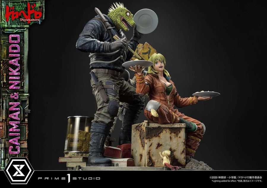 Caiman & Nikaido (Regular Version) Dorohedoro – Prime1Studio – ActionFigure Brasil