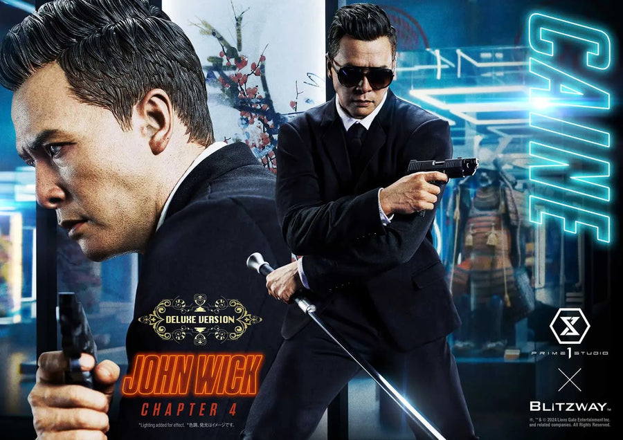 Caine (Deluxe Bonus Version) John Wick: Chapter 4 (Film) – Prime1Studio – ActionFigure Brasil