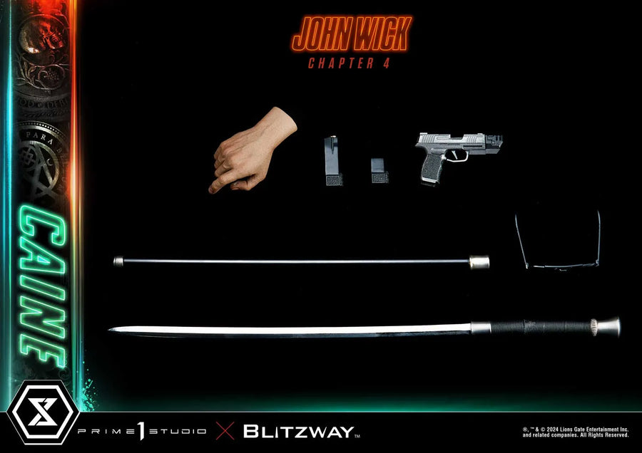 Caine (Regular Version) John Wick: Chapter 4 (Film) – Prime1Studio – ActionFigure Brasil