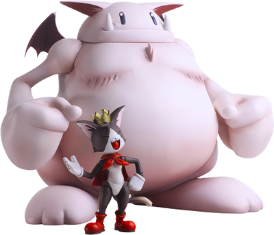 Cait Sith & Fat Moogle – Square Enix – ActionFigure Brasil