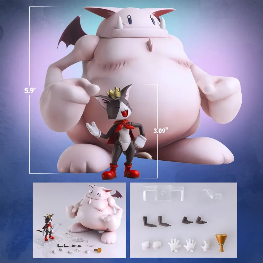 Cait Sith & Fat Moogle – Square Enix – ActionFigure Brasil