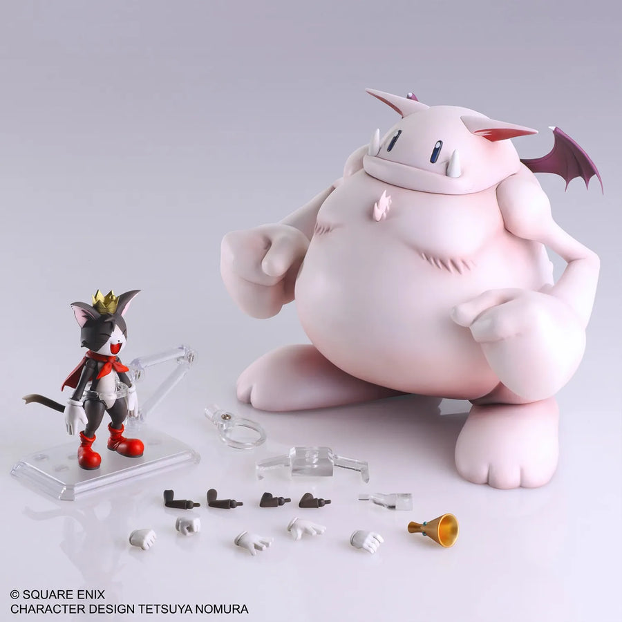 Cait Sith & Fat Moogle – Square Enix – ActionFigure Brasil