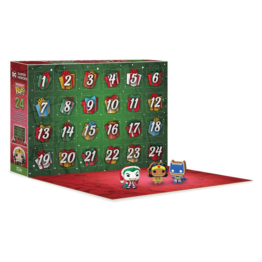 CALENDÁRIO FUNKO POP POCKET ADVENT CALENDAR 24 - DC HEROES (73077)