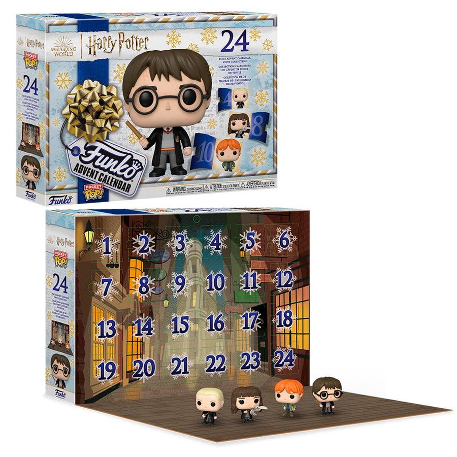 CALENDÁRIO FUNKO POP POCKET CALENDAR ADVENT - HARRY POTTER 2022 (24PCS)