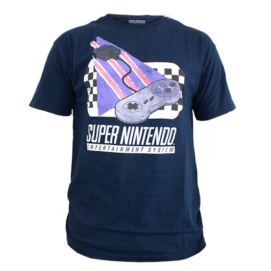 CAMISETA BWD-78015 SUPER NINTENDO BLUE - P