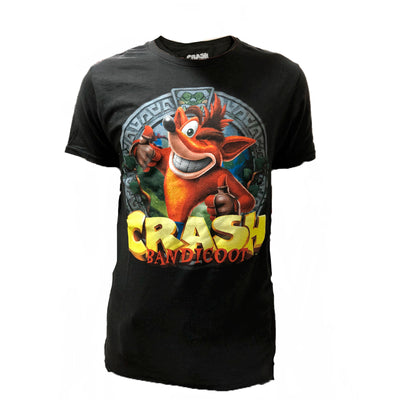 CAMISETA CRASH LOGO CIRCULAR - *PEQUENA*