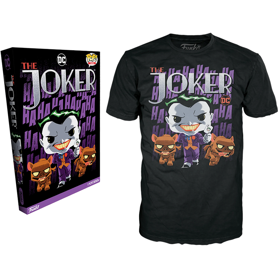 CAMISETA FUNKO TEES DC - THE JOKER *SM* 63869 BRINDE