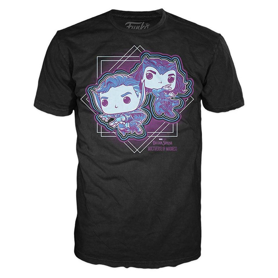 FUNKO TEES CAMISETA DOCTOR STRANGE EN EL MULTIVERSO DE LA LOCURA - TALLA S