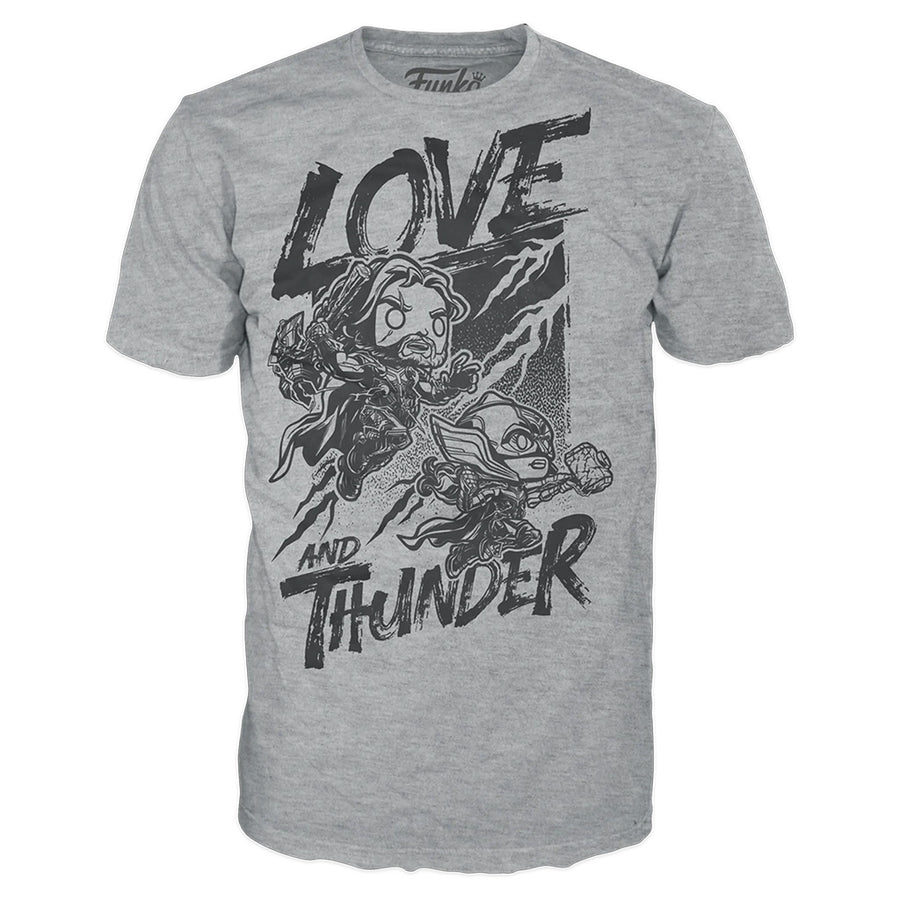 CAMISETA FUNKO TEES MARVEL THOR LOVE AND THUNDER - TAMANHO S BRINDE