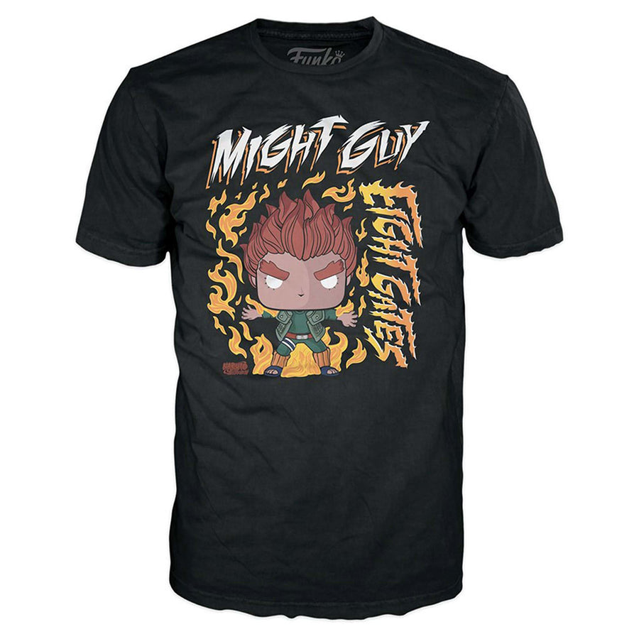 CAMISETA FUNKO TEES NARUTO SHIPPUDEN: MIGHT GUY 8 GATES - TAMANHO L BRINDE