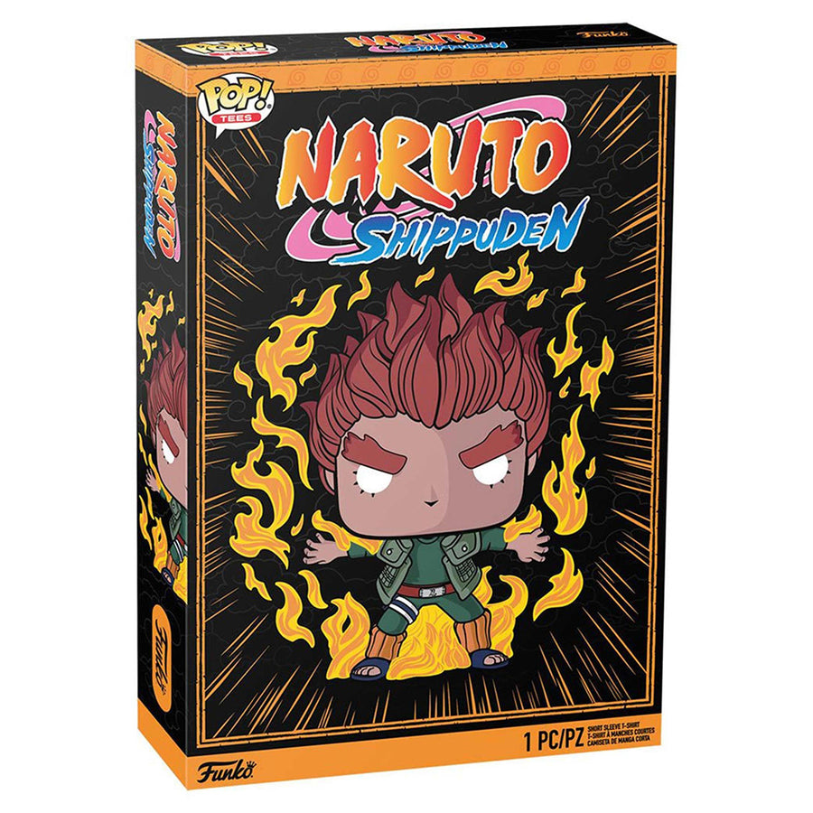 CAMISETA FUNKO TEES NARUTO SHIPPUDEN: MIGHT GUY 8 GATES - TAMANHO S