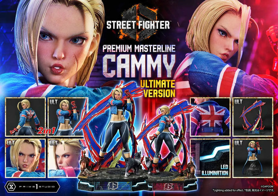 Cammy (Ultimate Bonus Version) Street Fighter 6 – Prime1Studio – ActionFigure Brasil