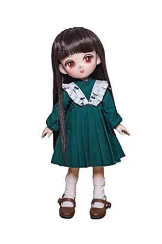 Candy House Series - Daisy - Dark Green Dress (Pansdoll)ㅤ – Pansdoll – ActionFigureBrasil