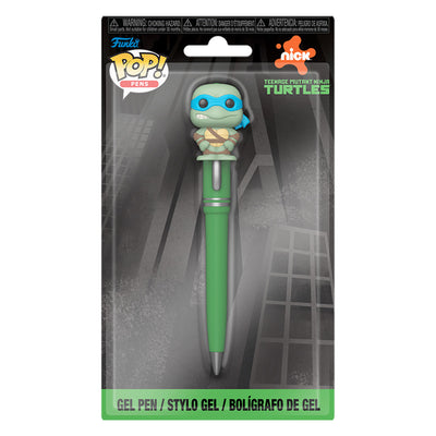 CANETA FUNKO PENS TEENAGE MUTANT NINJA TURTLES - LEONARDO (87011)