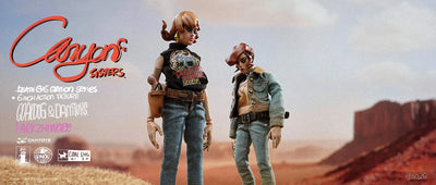 Canyon Sisters Mrs. T & Ms. L (Set of 2) – Damtoys – ActionFigure Brasil — close