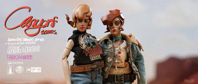 Canyon Sisters Mrs. T & Ms. L (Set of 2) – Damtoys – ActionFigure Brasil — iluminação de estúdio
