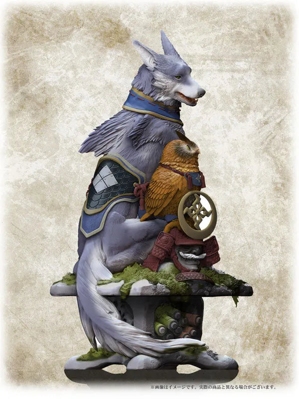 Capcom Figure Builder Creator's Model Monster Hunter Rise Palamuteㅤ – Capcom – ActionFigure Brasil