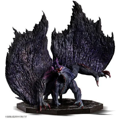 CAPCOM FIGURE BUILDER CUBE - MONSTER HUNTER - Black Eclipse Dragon - Gore Magara (Capcom)ㅤ – Capcom – ActionFigure Brasil — ângulo diferente