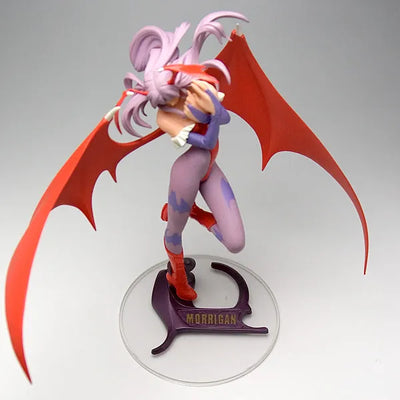 Capcom Girls Collection Darkstalkers - Morrigan Heavy Gauge Sculpted Special Color (Red)ㅤ – Yamato – ActionFigure Brasil — ângulo diferente