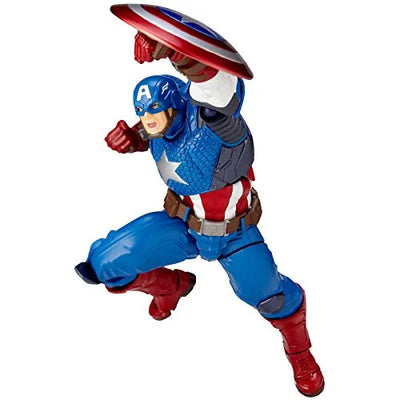 Captain America - Amazing Yamaguchi No.007 - Revoltech (Kaiyodo)ㅤ – Kaiyodo – ActionFigureBrasil