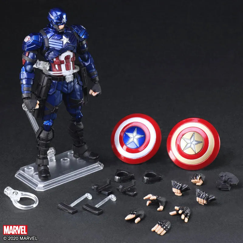 Captain America - Bring Arts (Square Enix)ㅤ – Square Enix – ActionFigure Brasil