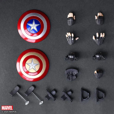 Captain America - Bring Arts (Square Enix)ㅤ – Square Enix – ActionFigureBrasil — iluminação de estúdio