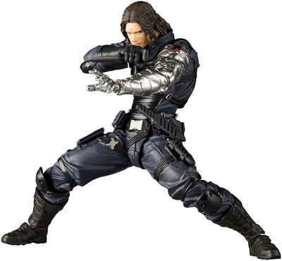 Captain America - Bucky Barnes - Winter Soldier - Amazing Yamaguchi - Revoltech (Kaiyodo)ㅤ – Kaiyodo – ActionFigure Brasil