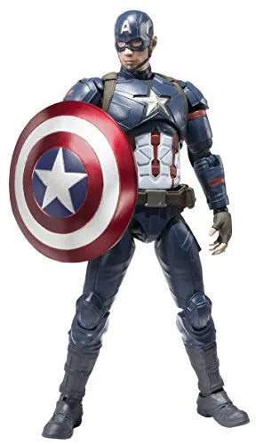 Captain America: Civil War - Captain America - S.H.Figuarts (Bandai)ㅤ – Bandai – ActionFigure Brasil