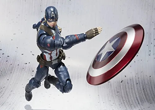 Captain America: Civil War - Captain America - S.H.Figuarts (Bandai)ㅤ – Bandai – ActionFigure Brasil
