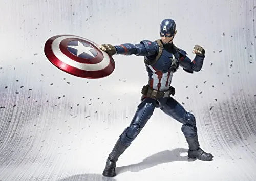 Captain America: Civil War - Captain America - S.H.Figuarts (Bandai)ㅤ – Bandai – ActionFigure Brasil